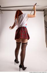 TINA STANDING POSE WITH SWORD